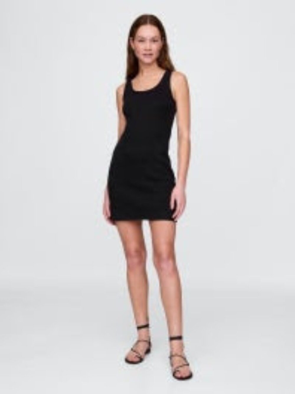 Rib Mini Tank Dress